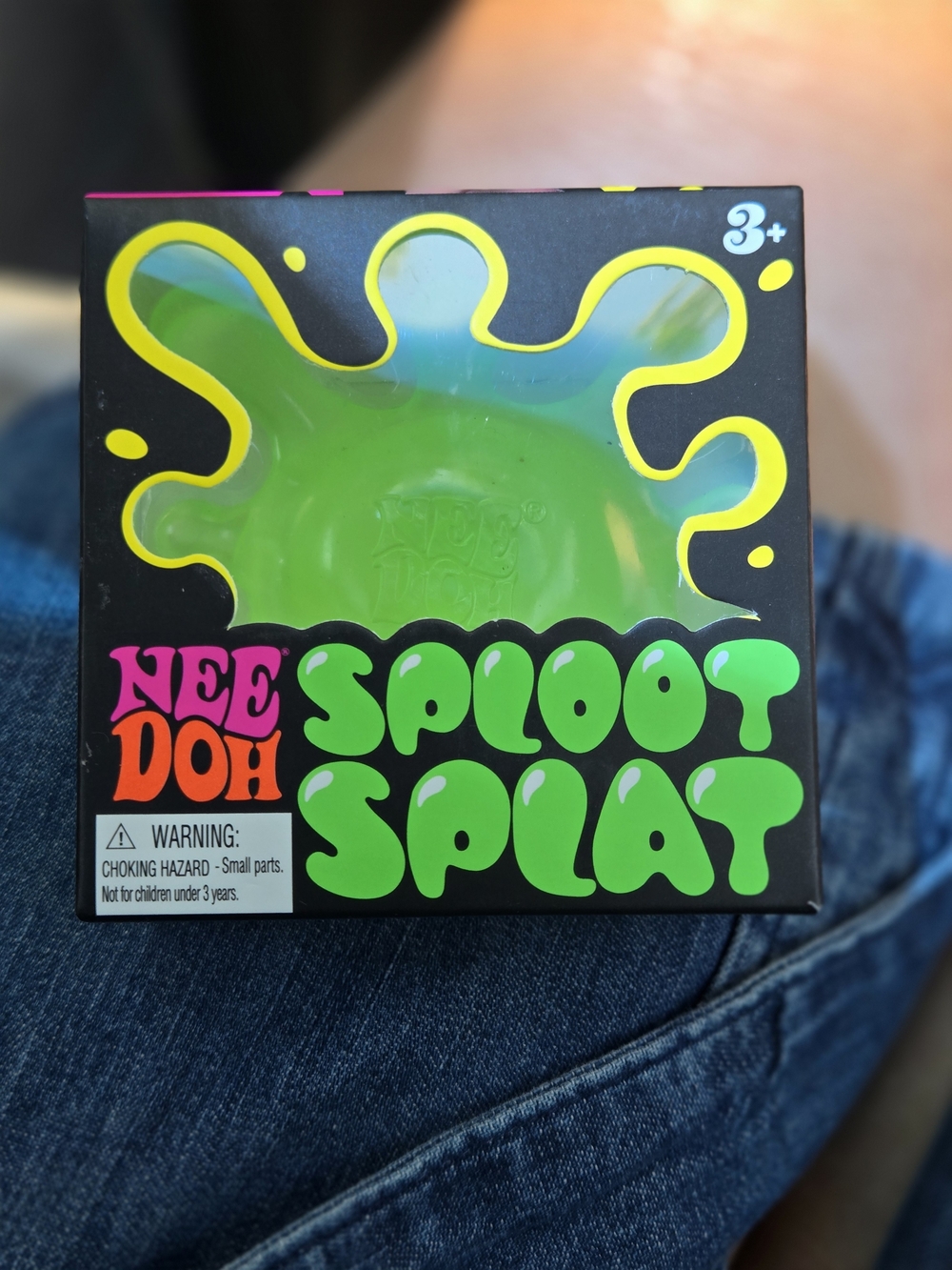 Nee Doh Sploot Splat Kids Toy - Green